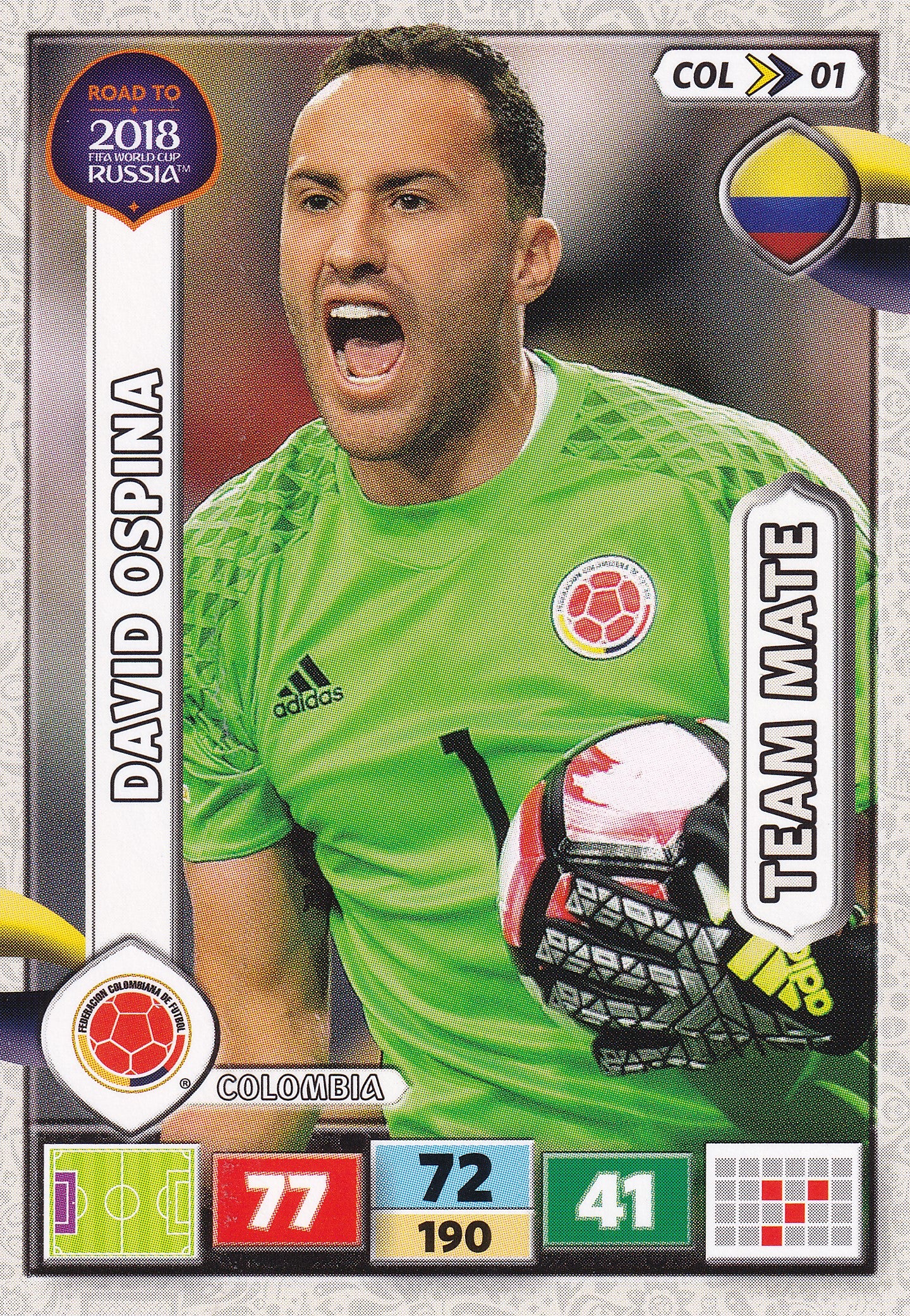 COL-01. DAVID OSPINA - COLOMBIA