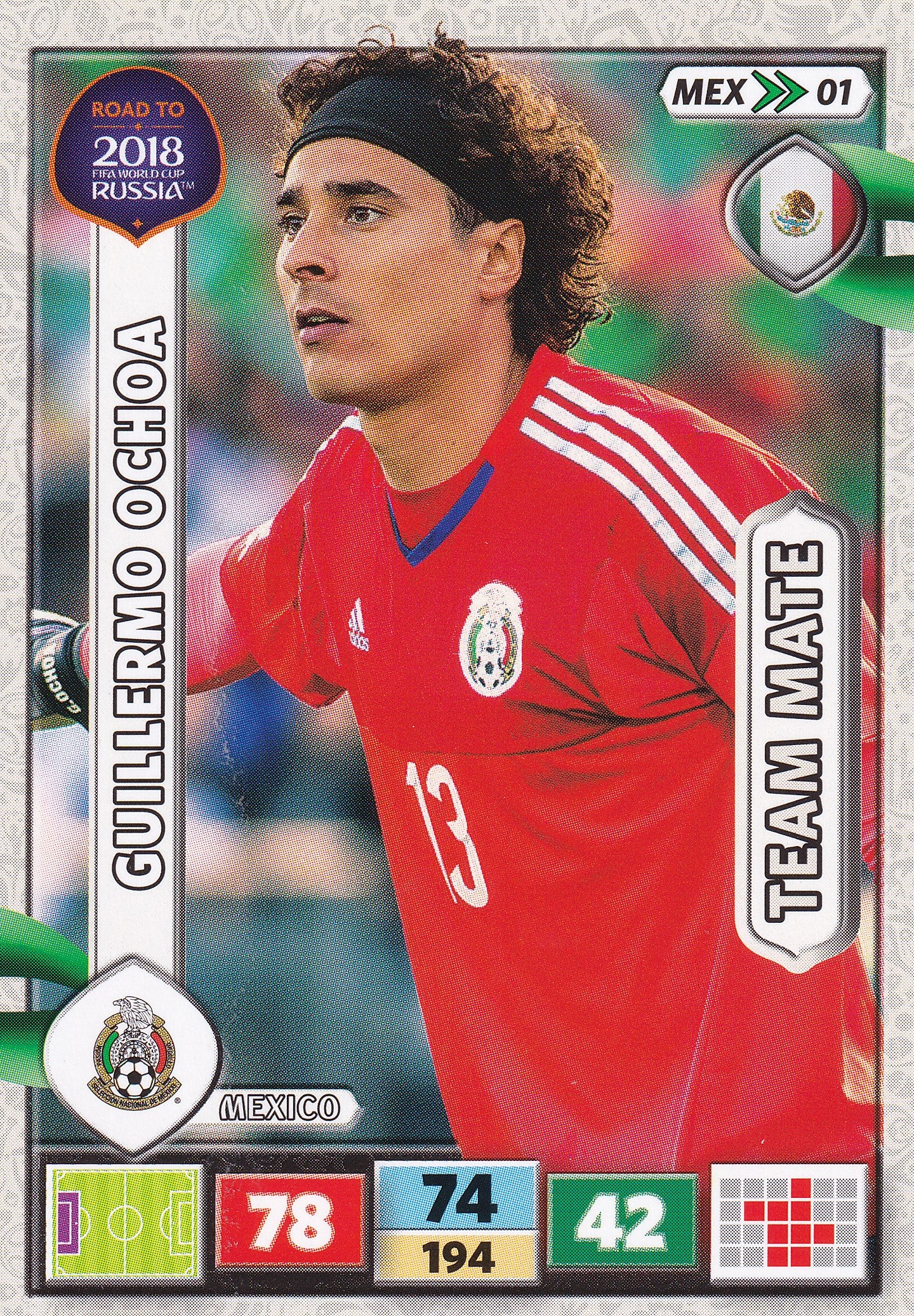 MEX-01. GUILLERMO OCHOA - MEXICO