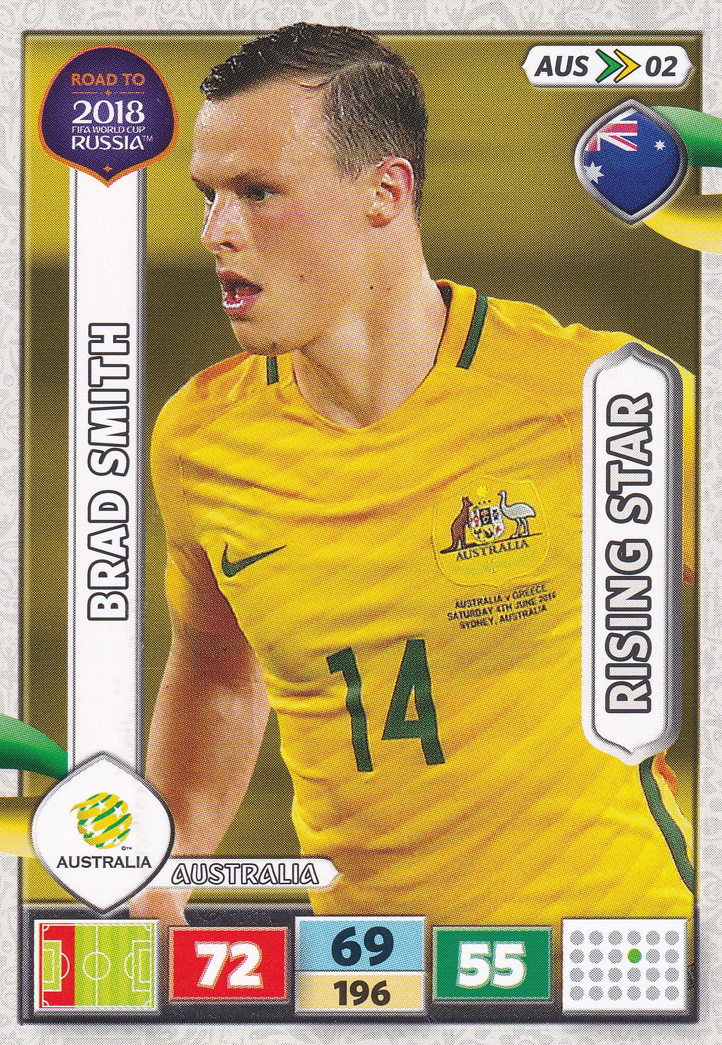 AUS-02. BRAD SMITH - AUSTRALIA