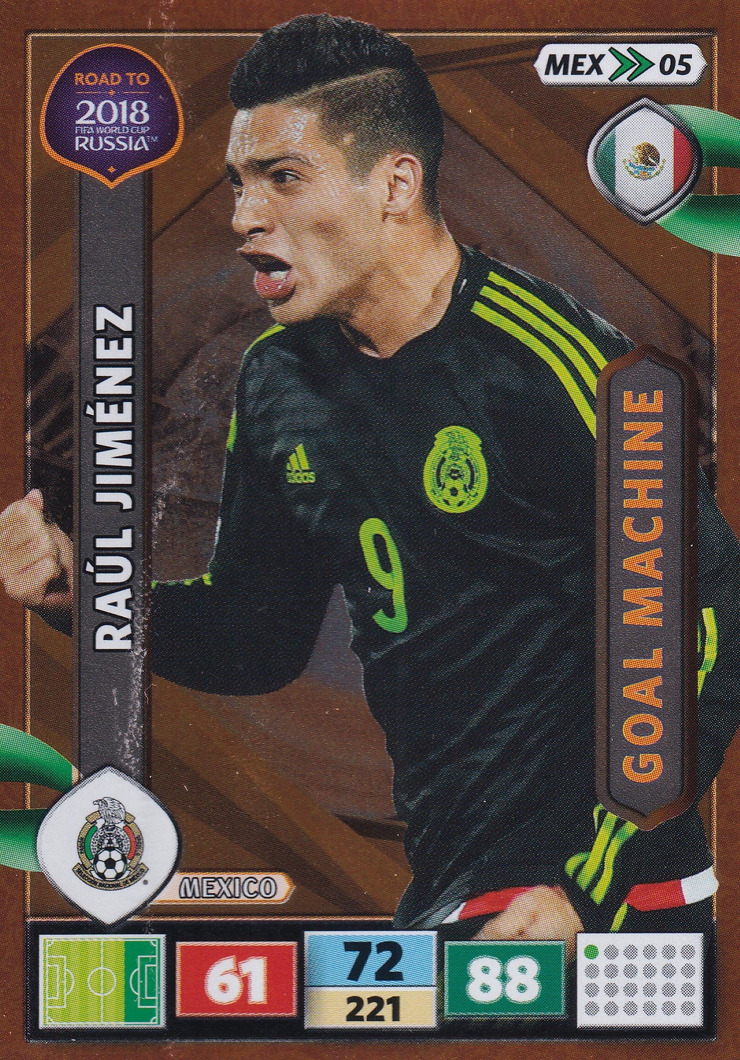 MEX-05. RAUL JIMENEZ - MEXICO - GOAL MACHINE