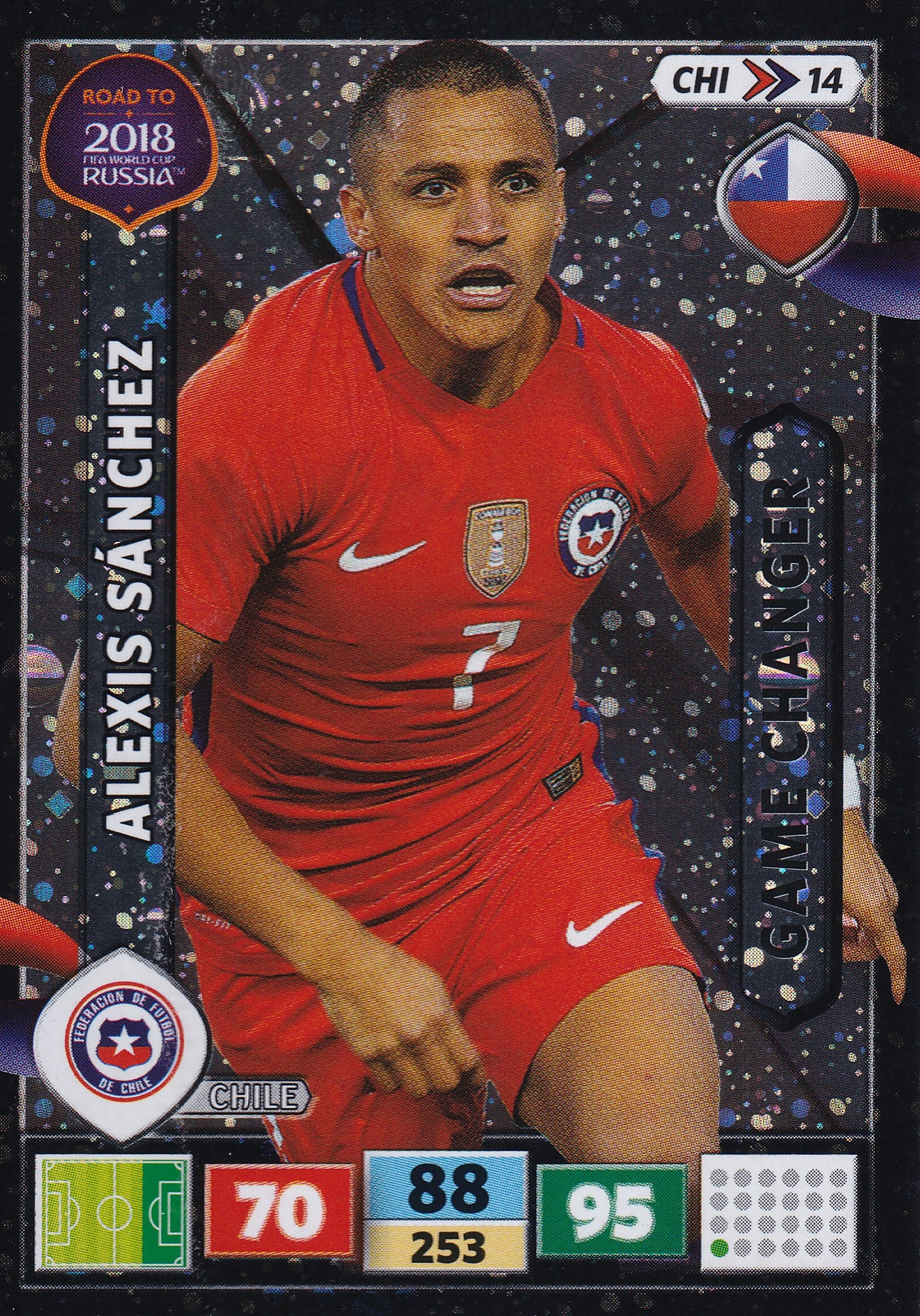 CHI-14. ALEXIS SÁNCHEZ - CHILE - GAME CHANGER