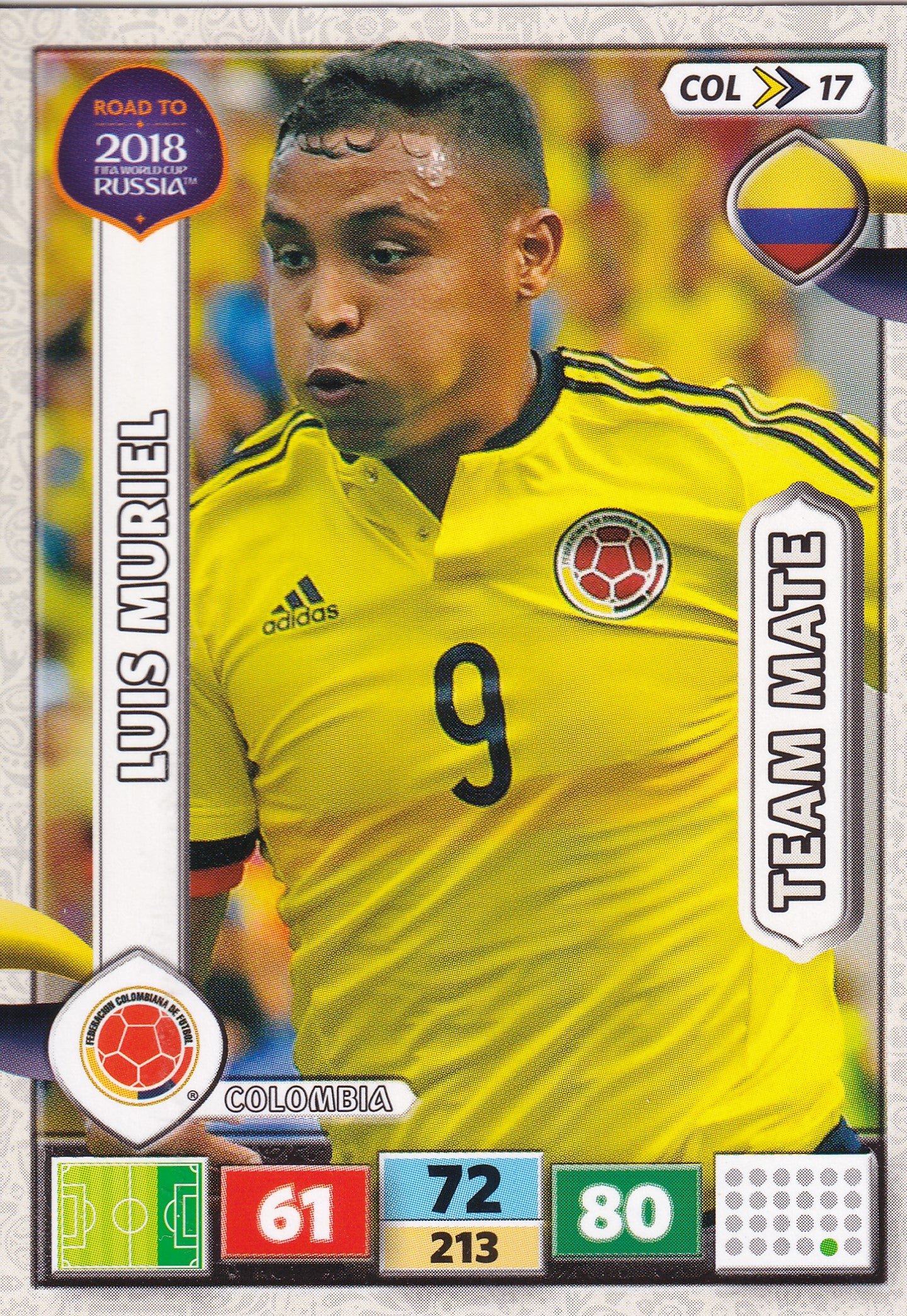 COL-17. LUIS MURIEL - COLOMBIA