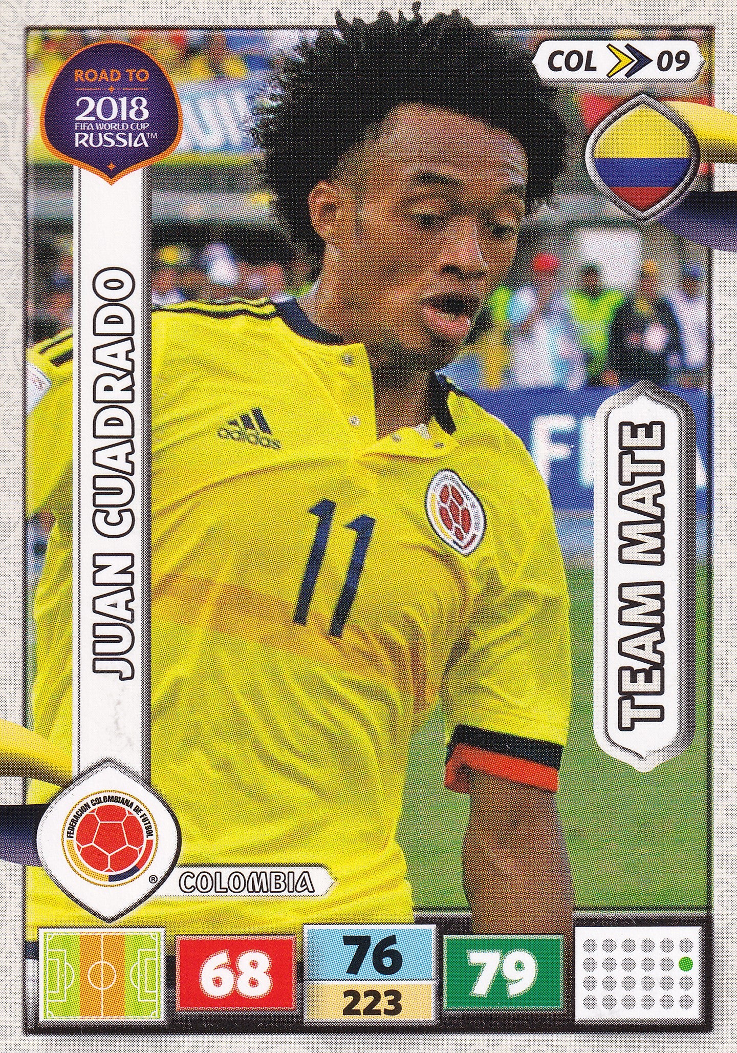 COL-09. JUAN CUADRADO - COLOMBIA