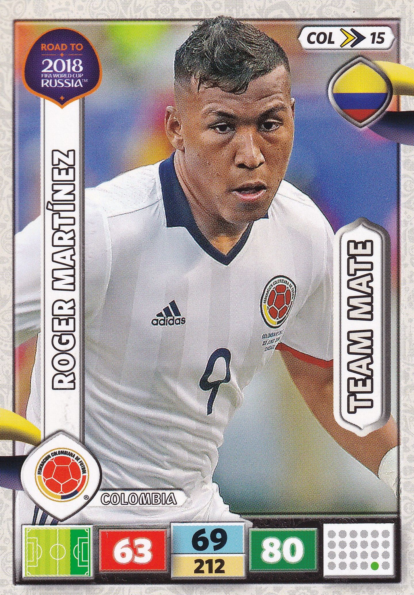 COL-15. ROGER MARTÍNEZ - COLOMBIA
