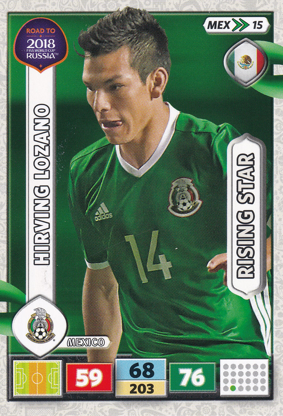 MEX-15. HIRVING LOZANO - MEXICO