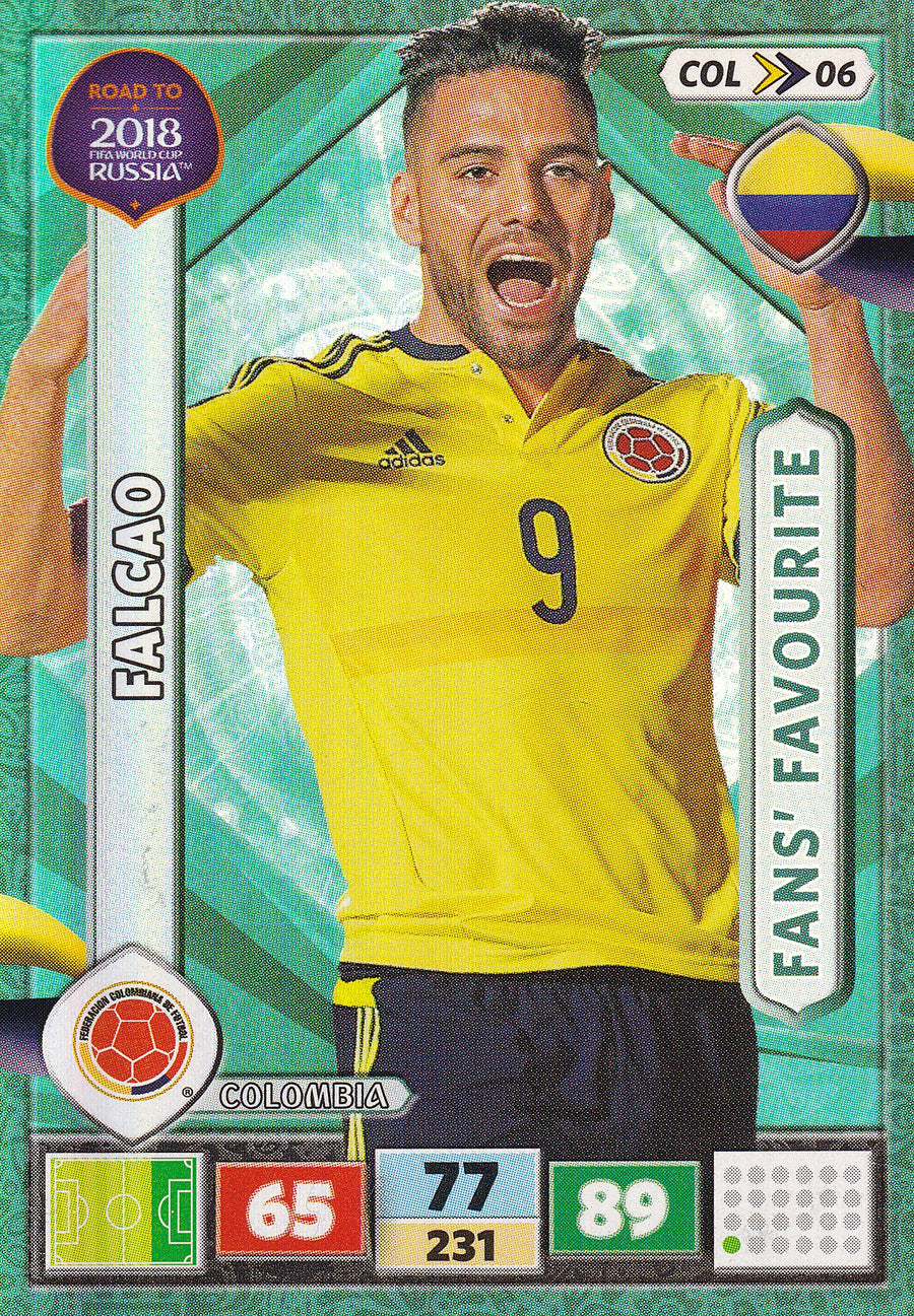COL-06. FALCAO - COLOMBIA - FANS’ FAVOURITE