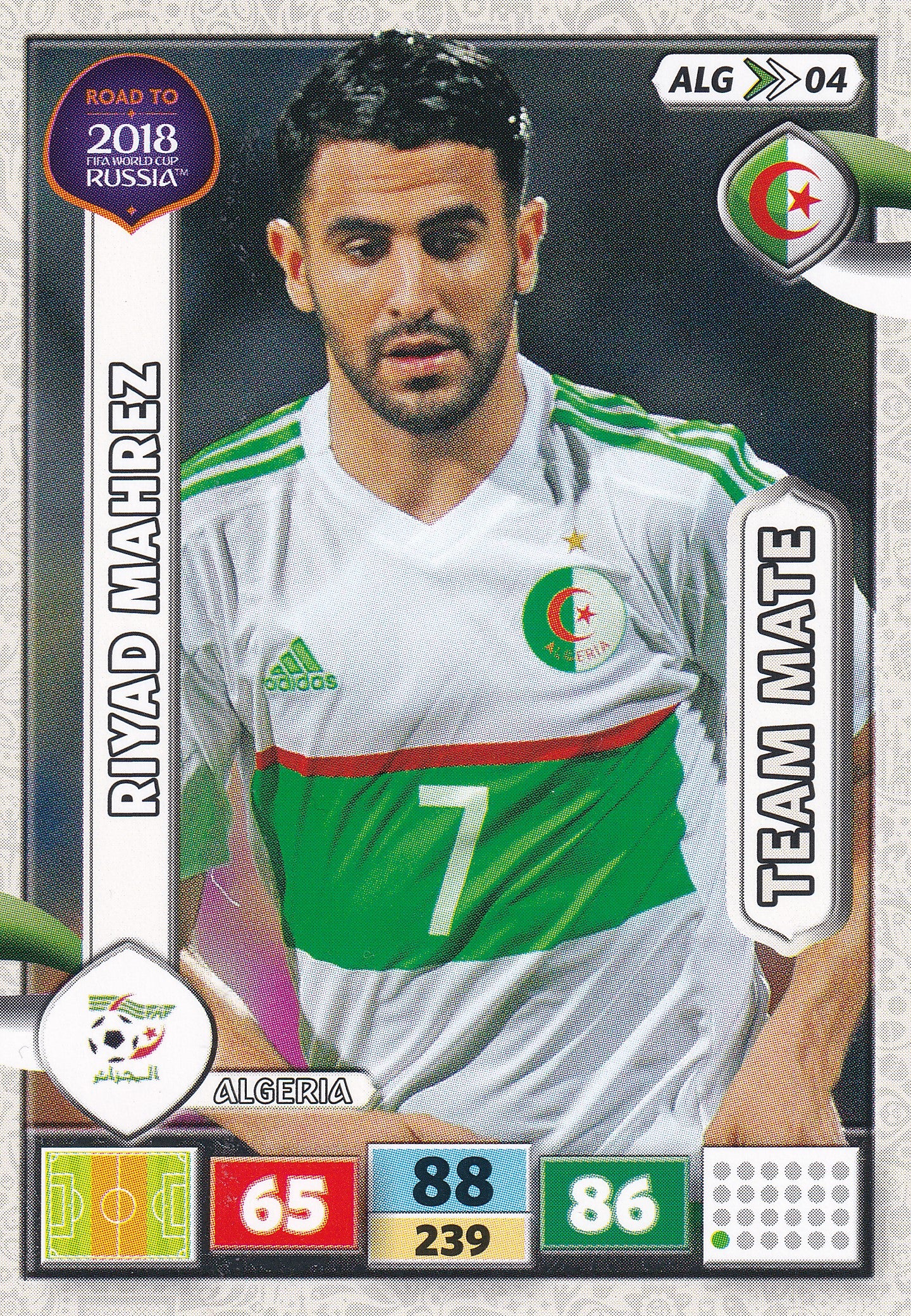 ALG-04. RIYAD MAHREZ - ALGERIA