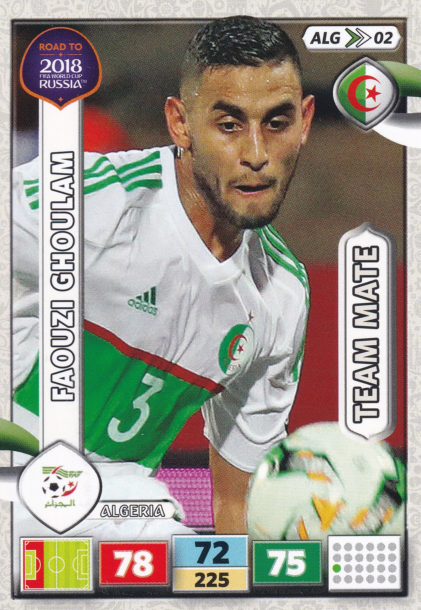 ALG-02. FAOUZI GHOULAM - ALGERIA