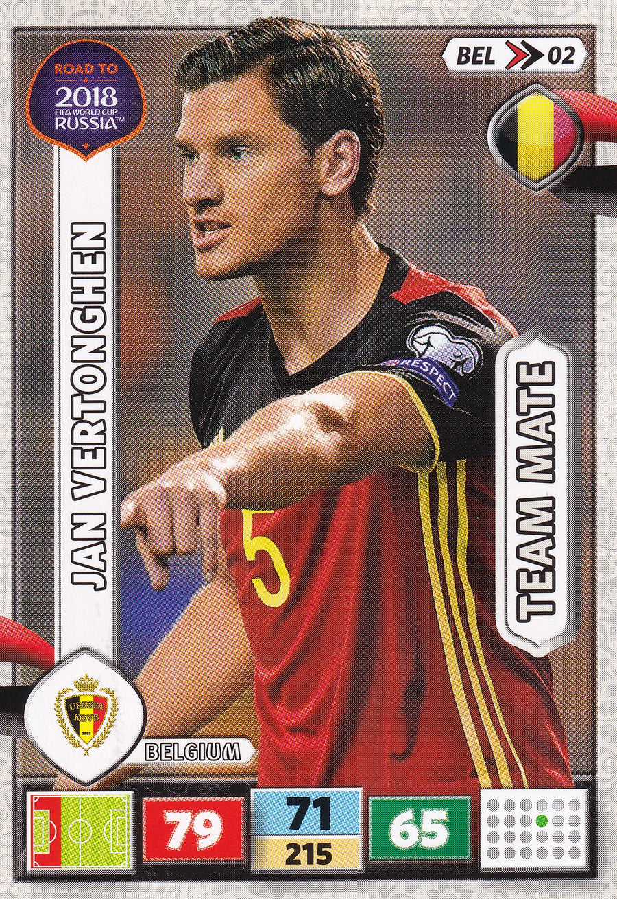 BEL-02. JAN VERTONGHEN - BELGIUM
