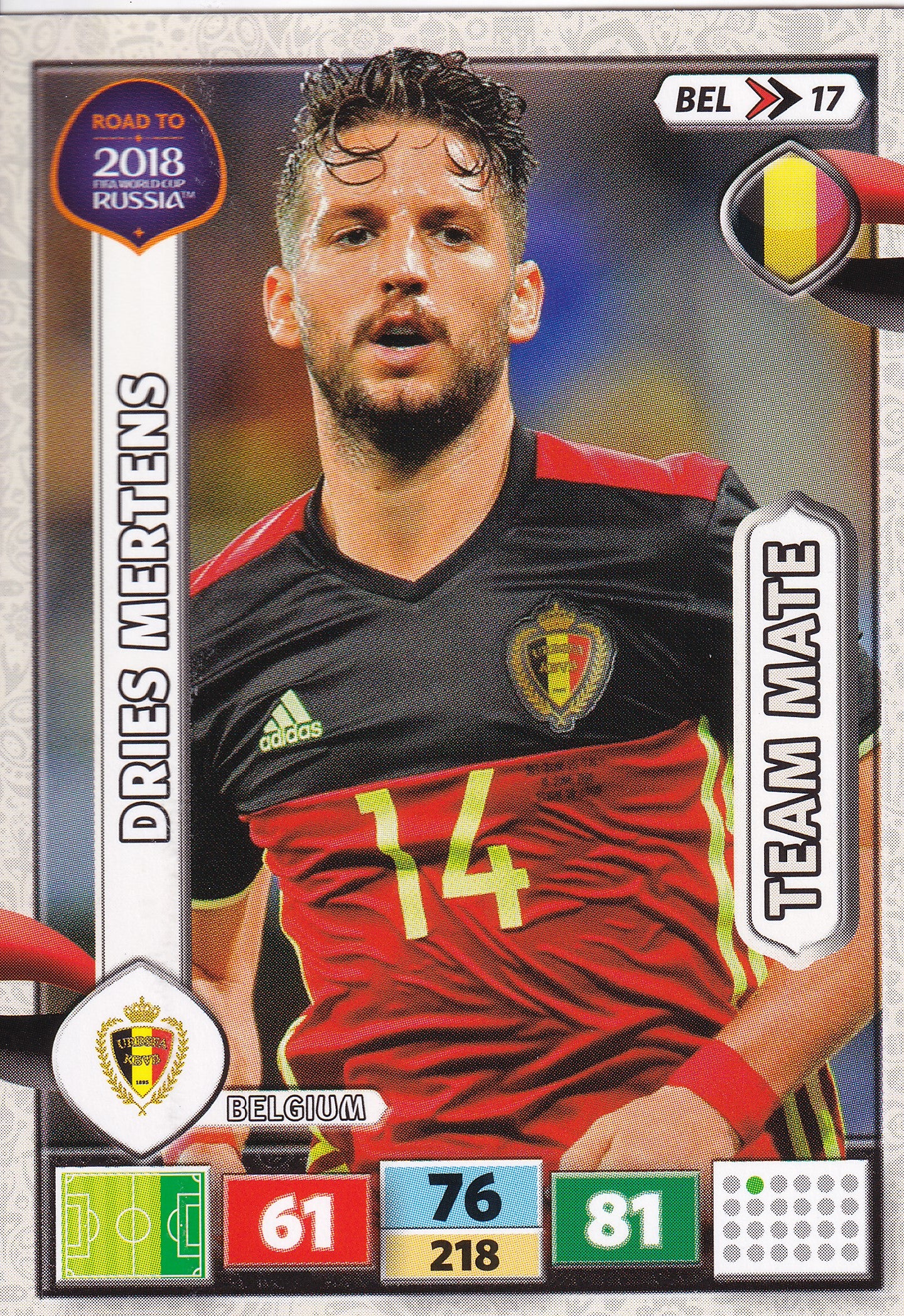 BEL-17. DRIES MERTENS - BELGIUM