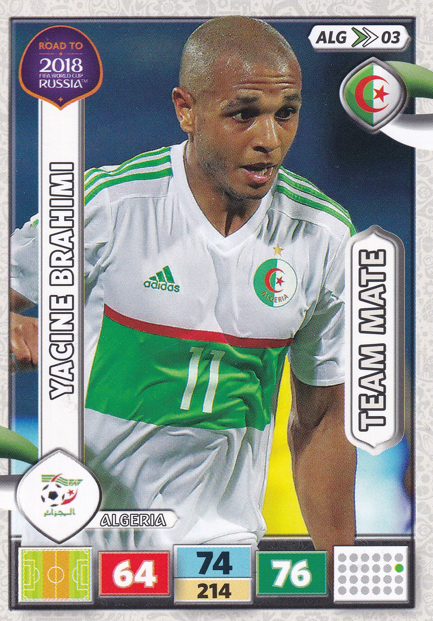 ALG-03. YACINE BRAHIMI - ALGERIA
