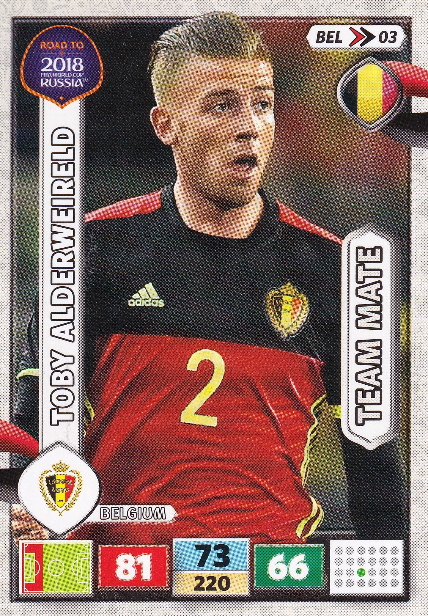BEL-03. TOBY ALDERWEIRELD - BELGUIM