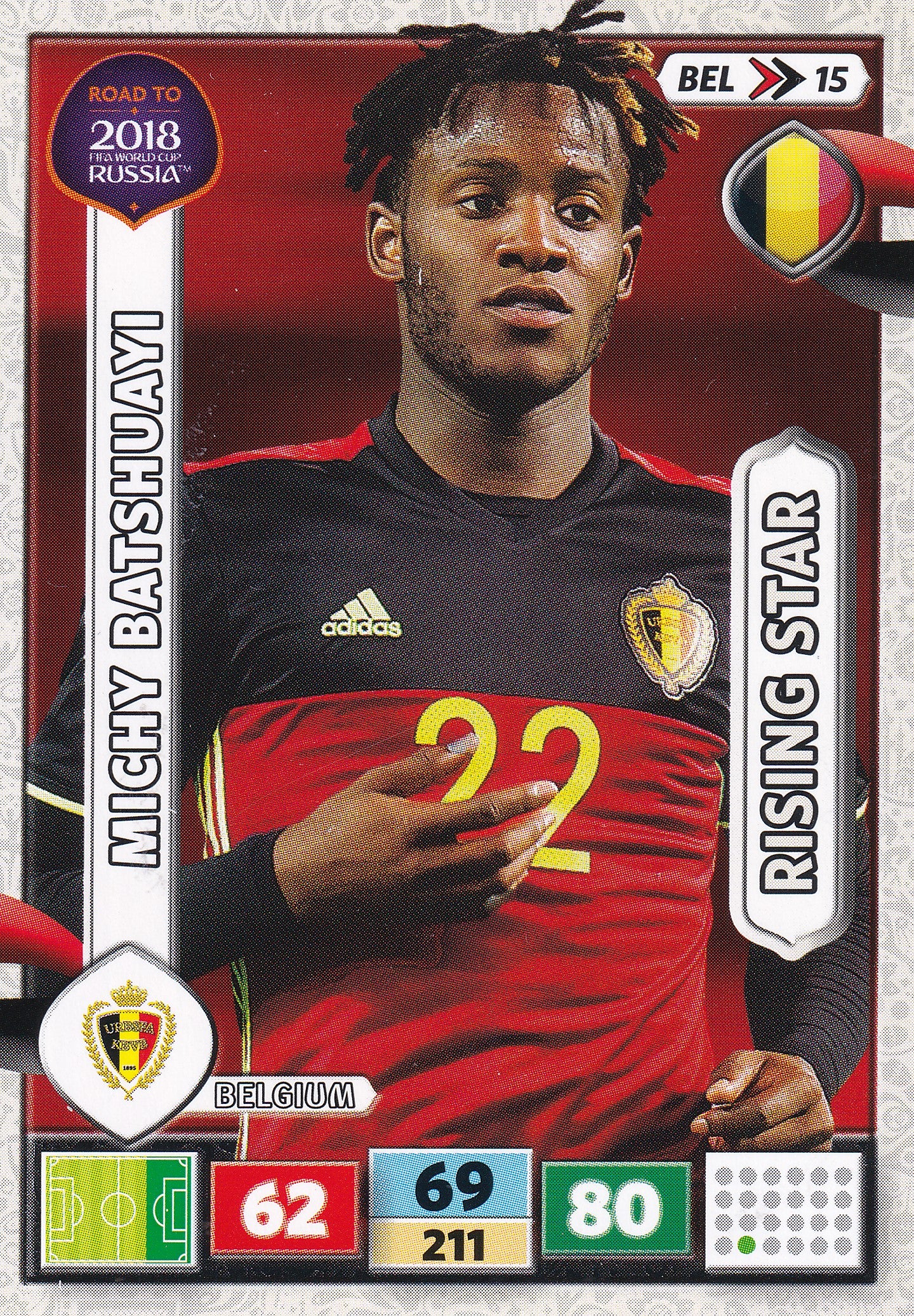 BEL-15. MICHY BATSHUAYI - BELGIUM