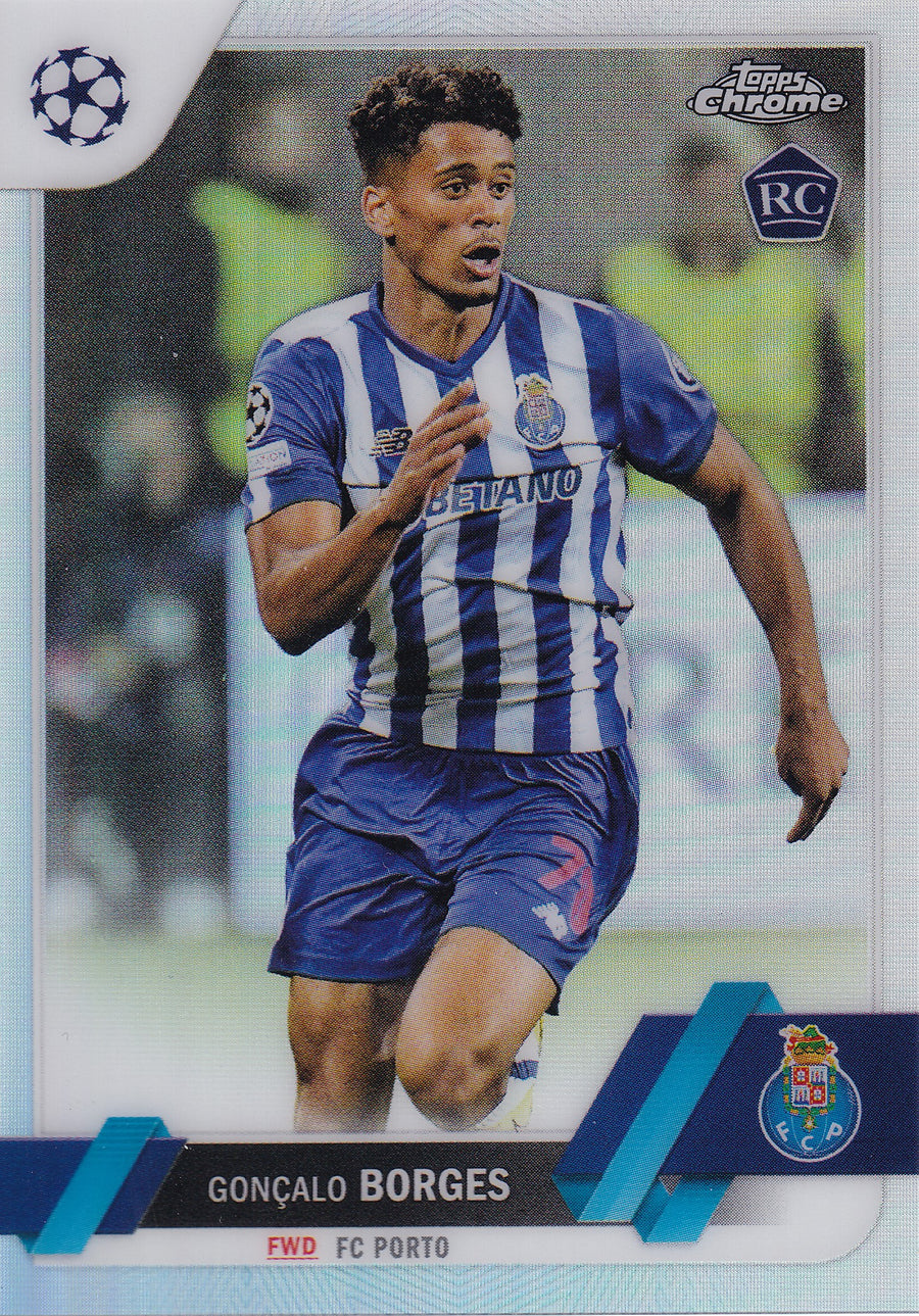 134. GONCALO BORGES - FC PORTO - ROOKIE CARD - REFRACTOR