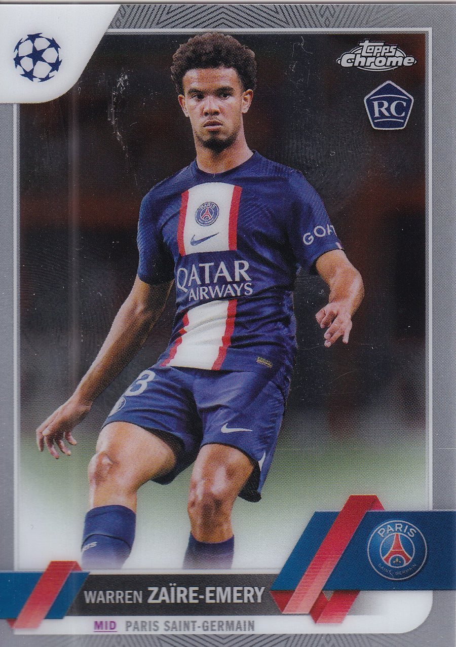 135. WARREN ZAIRE-EMERY - PARIS SAINT-GERMAIN - ROOKIE CARD