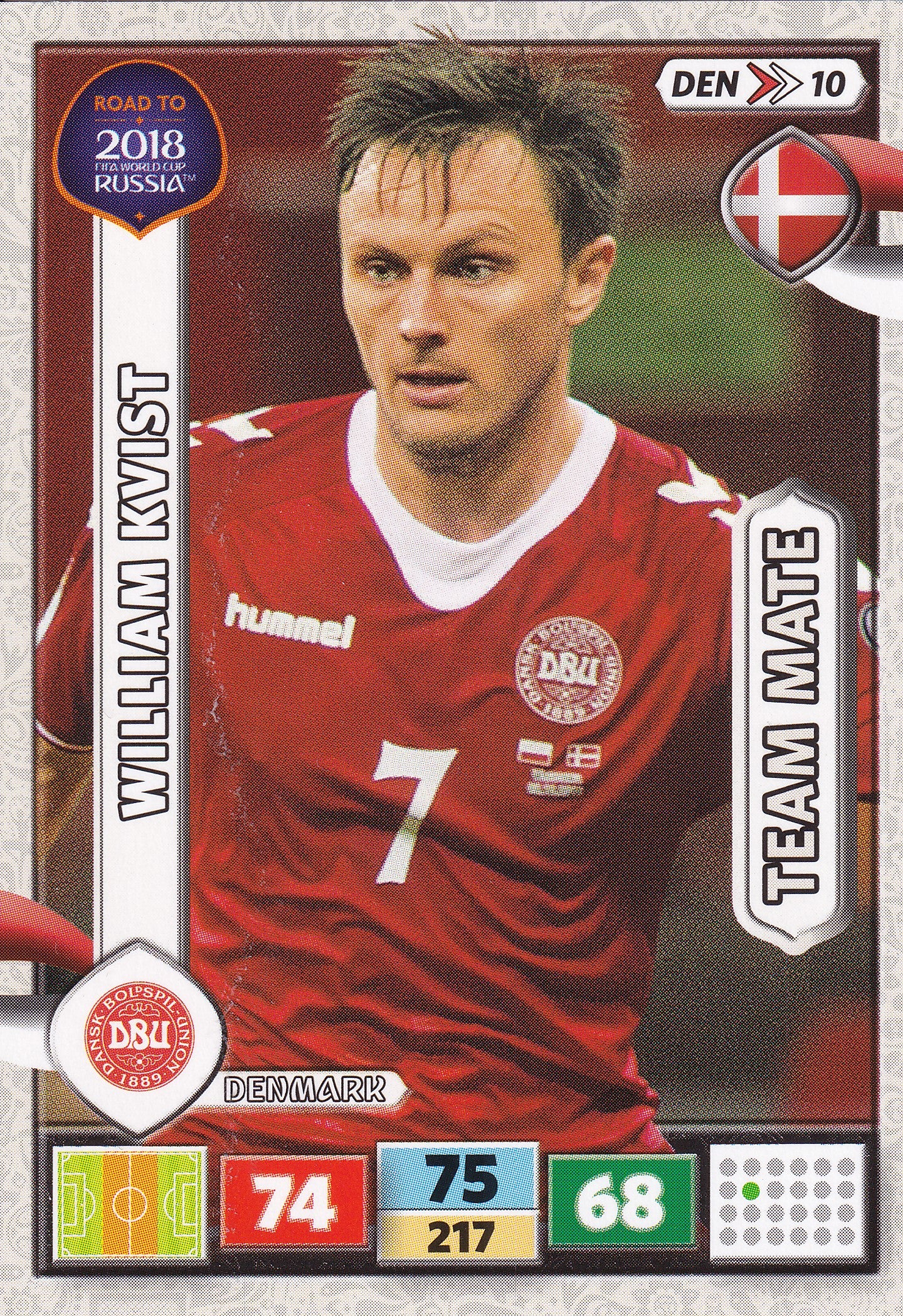 DEN-10. WILLIAM KVIST - DENMARK