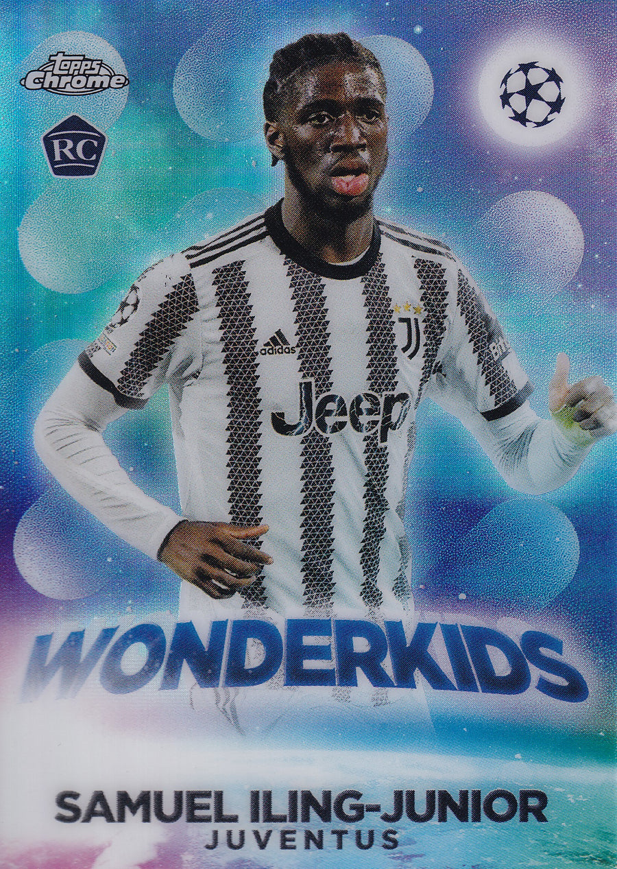 W-15. SAMUEL ILING-JUNIOR - JUVENTUS - ROOKIE CARD - WONDERKIDS