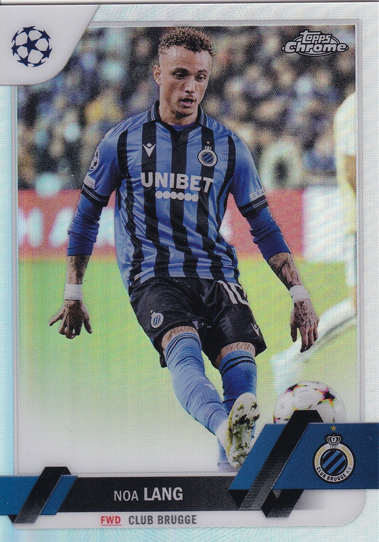 004. NOA LANG - CLUB BRUGGE - REFRACTOR