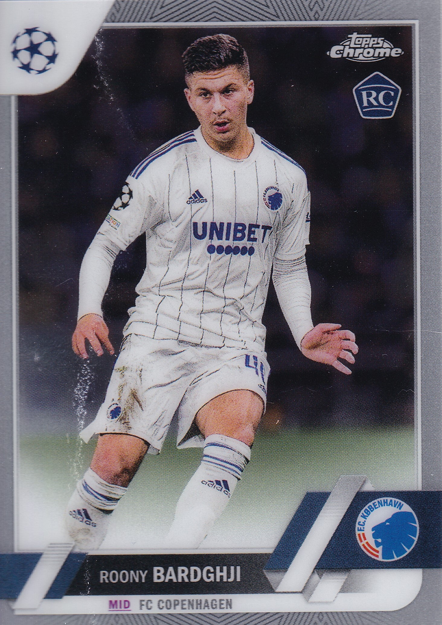 040. ROONY BARDGHJI - FC COPENHAGEN - ROOKIE CARD