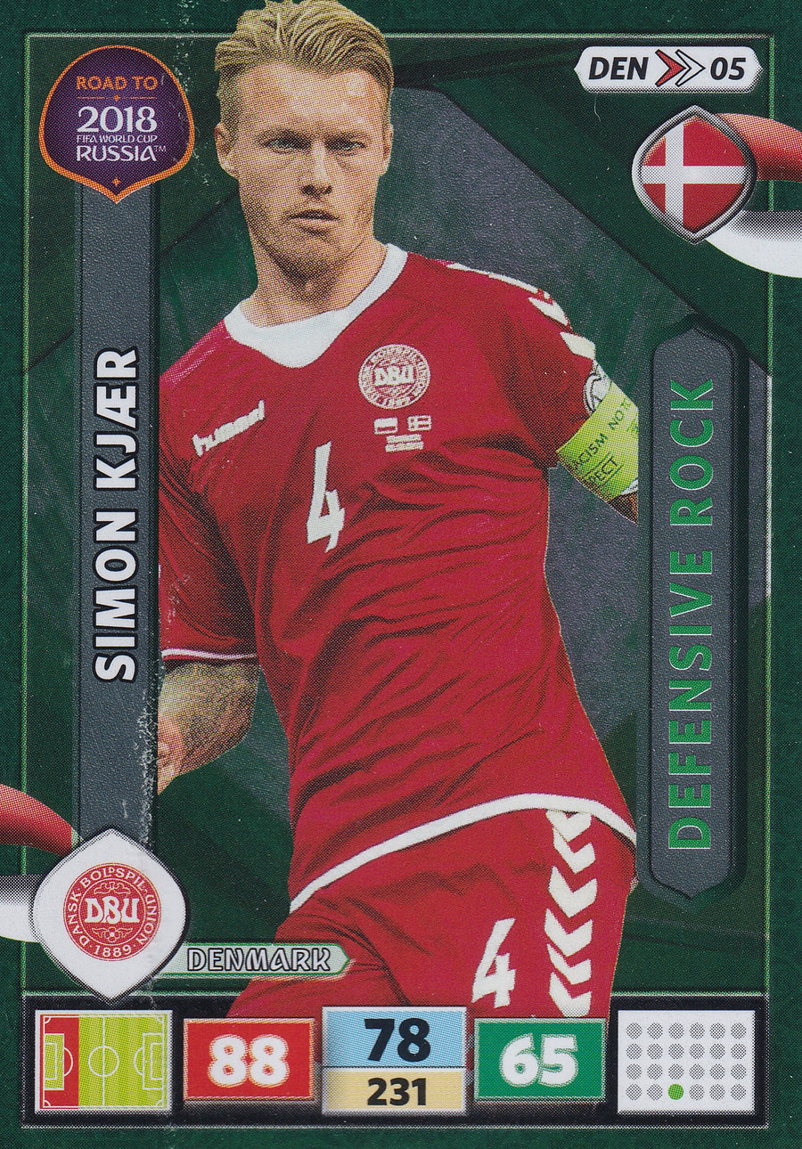 DEN-05. SIMON KJÆR - DENMARK - DEFENSIVE ROCK