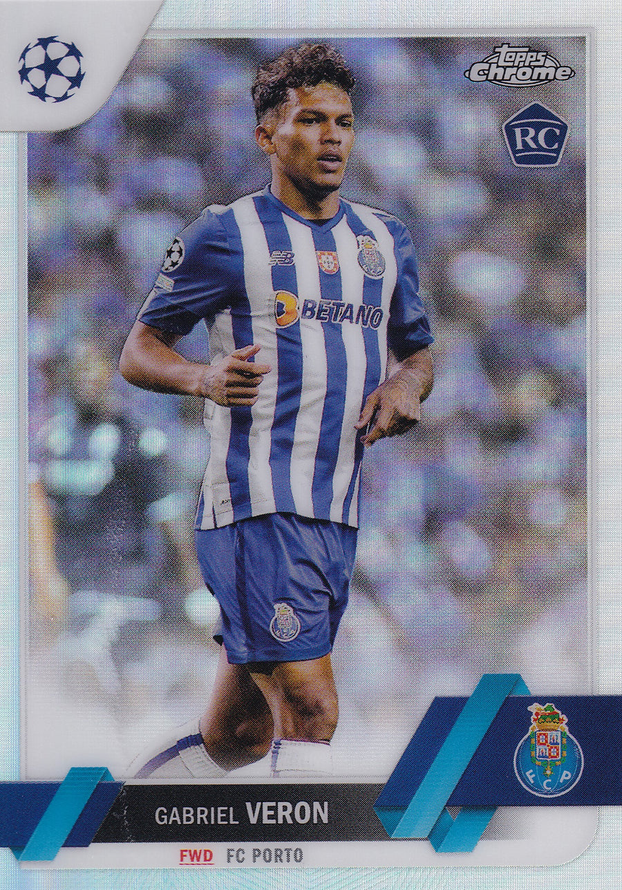 076. GABRIEL VERON - FC PORTO - ROOKIE CARD - REFRACTOR