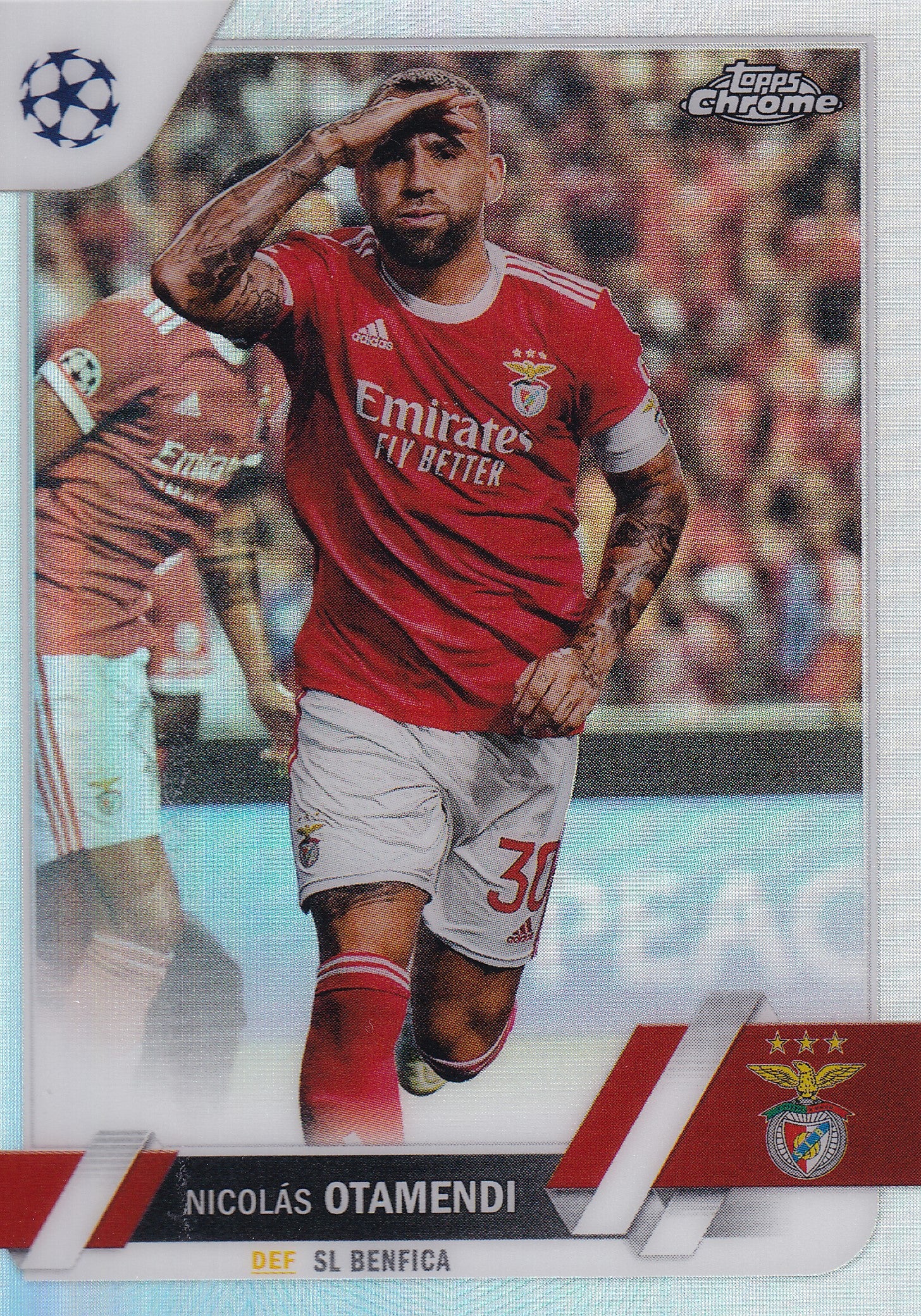 015. NICOLAS OTAMENDI - SL BENFICA - REFRACTOR