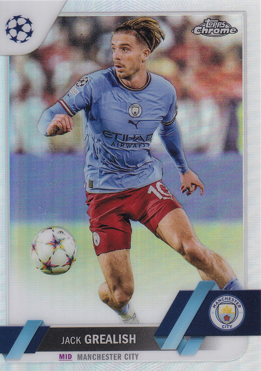 142. JACK GREALISH - MANCHESTER CITY - REFRACTOR