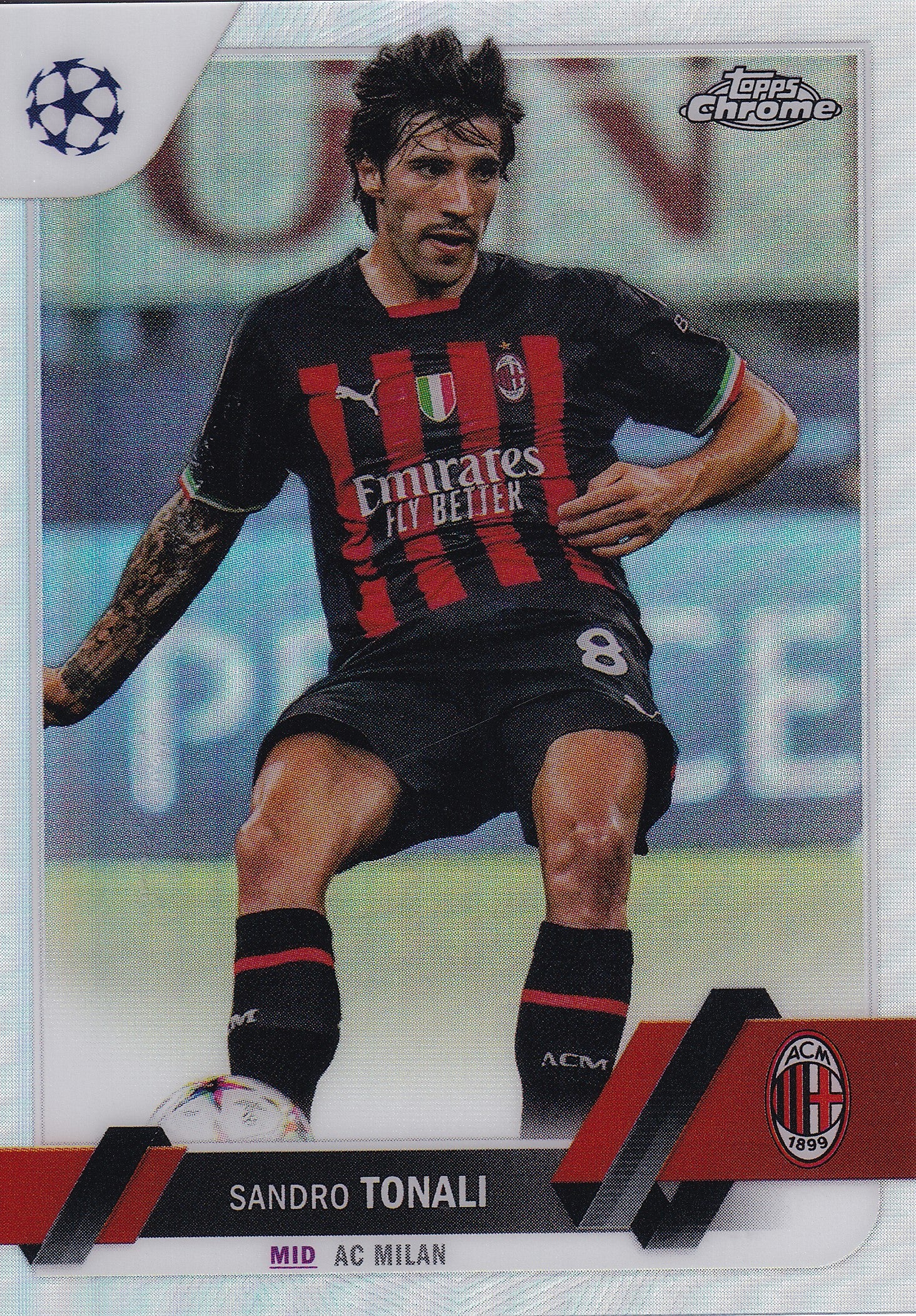 128. SANDRO TONALI - AC MILAN - REFRACTOR