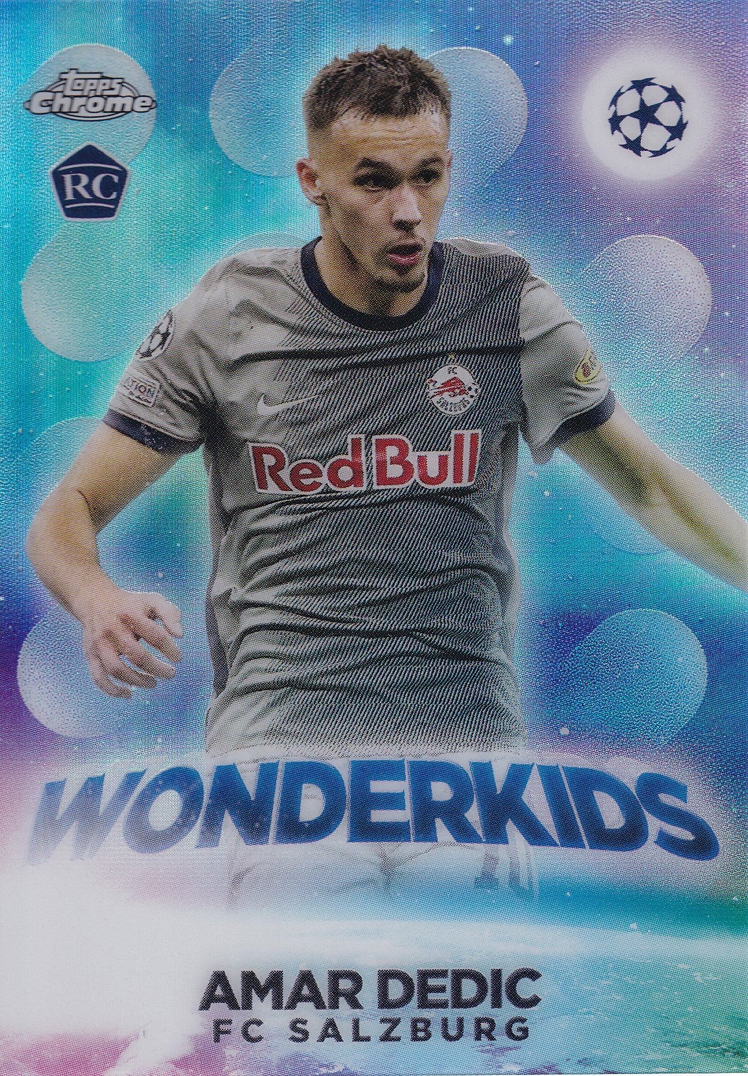 W-14. AMAR DEDIC - FC SALZBURG - ROOKIE CARD - WONDERKIDS