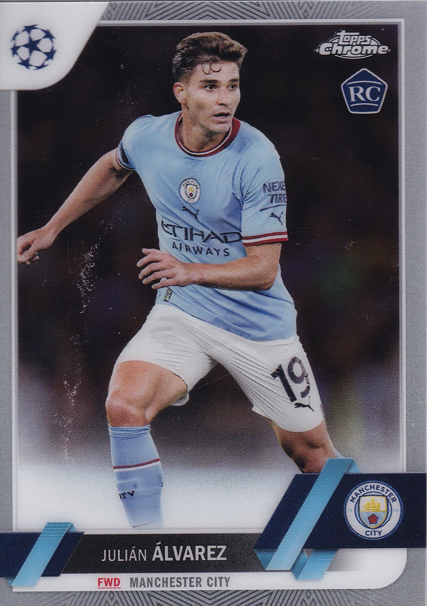 068. JULIAN ALVAREZ - MANCHESTER CITY - ROOKIE CARD