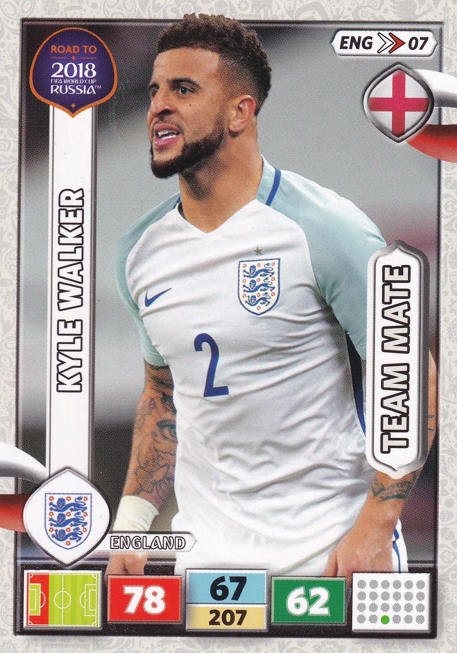 ENG-07. KYLE WALKER - ENGLAND