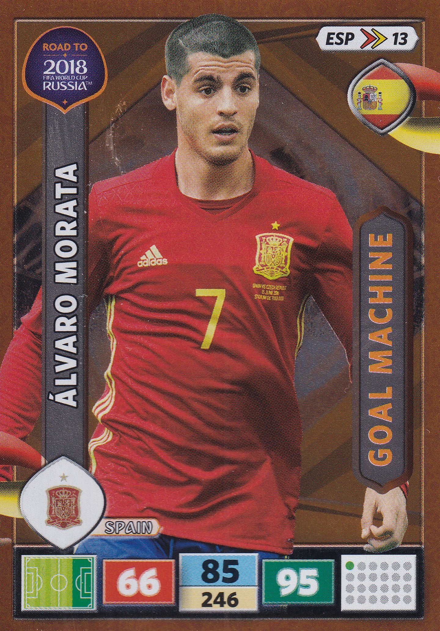 ESP-13. ÁLVARO MORATA - SPAIN - GOAL MACHINE