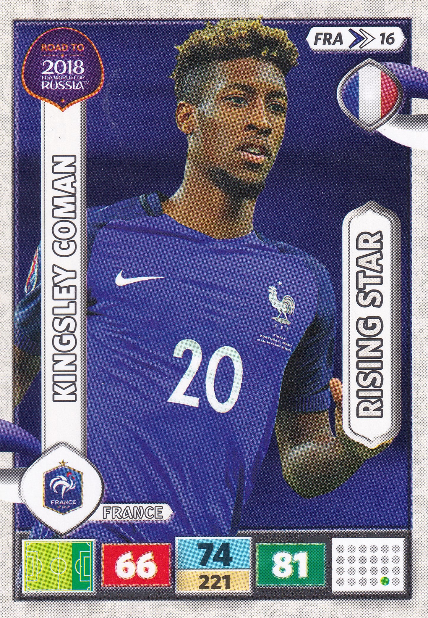 FRA-16. KINGSLEY COMAN - FRANCE