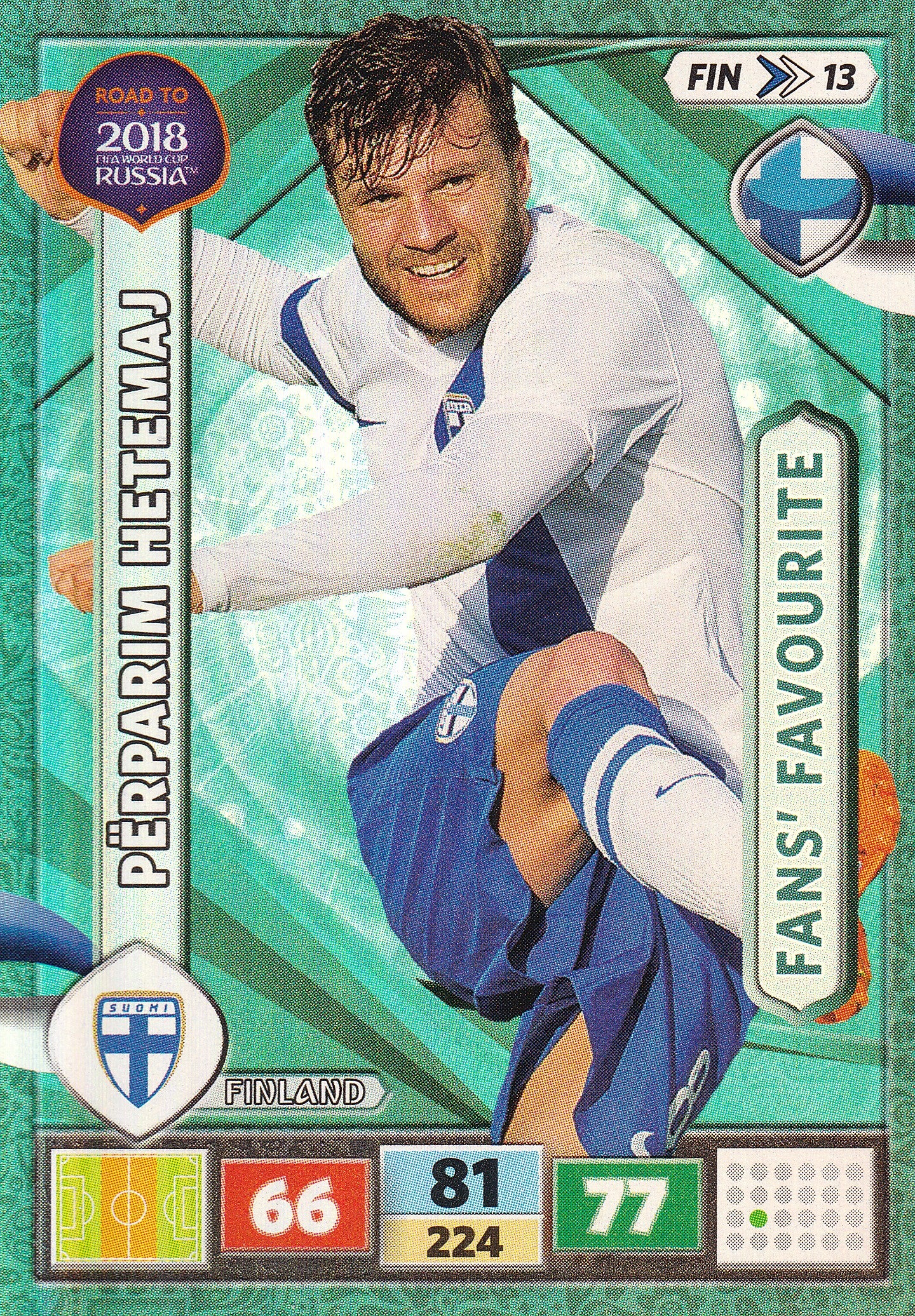 FIN-13. PËRPARIM HETEMAJ - FINLAND - FANS’ FAVOURITE