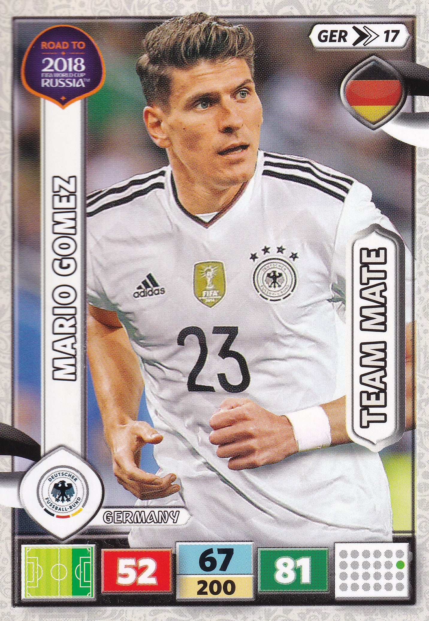 GER-17. MARIO GOMEZ - GERMANY