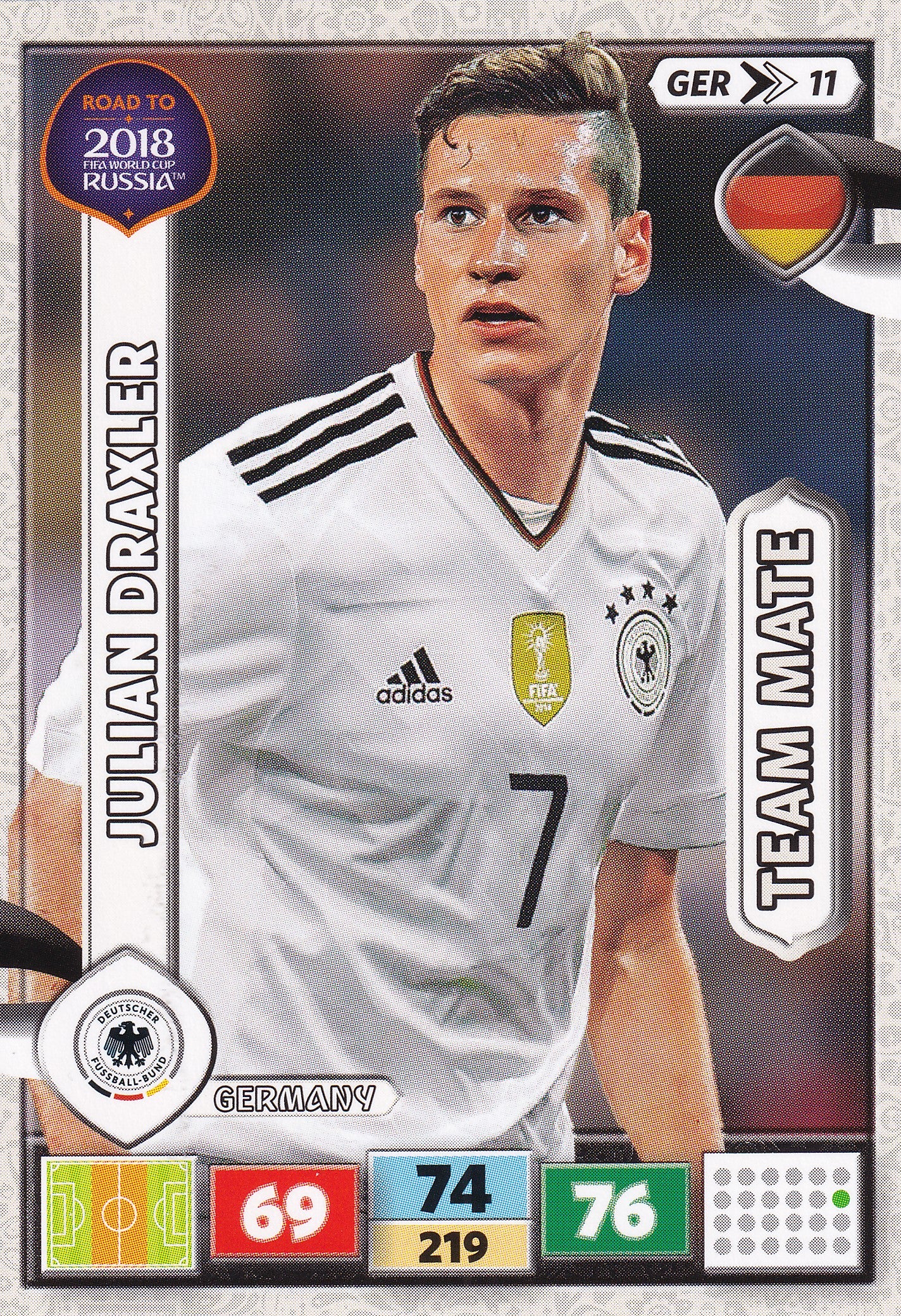 GER-11. JULIAN DRAXLER - GERMANY