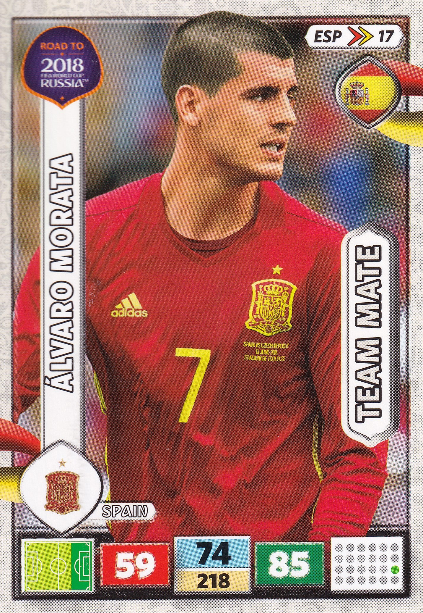 ESP-17. ÁLVARO MORATA - SPAIN