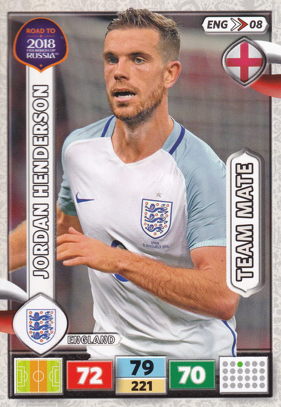 ENG-08.JORDAN HENDERSON - ENGLAND