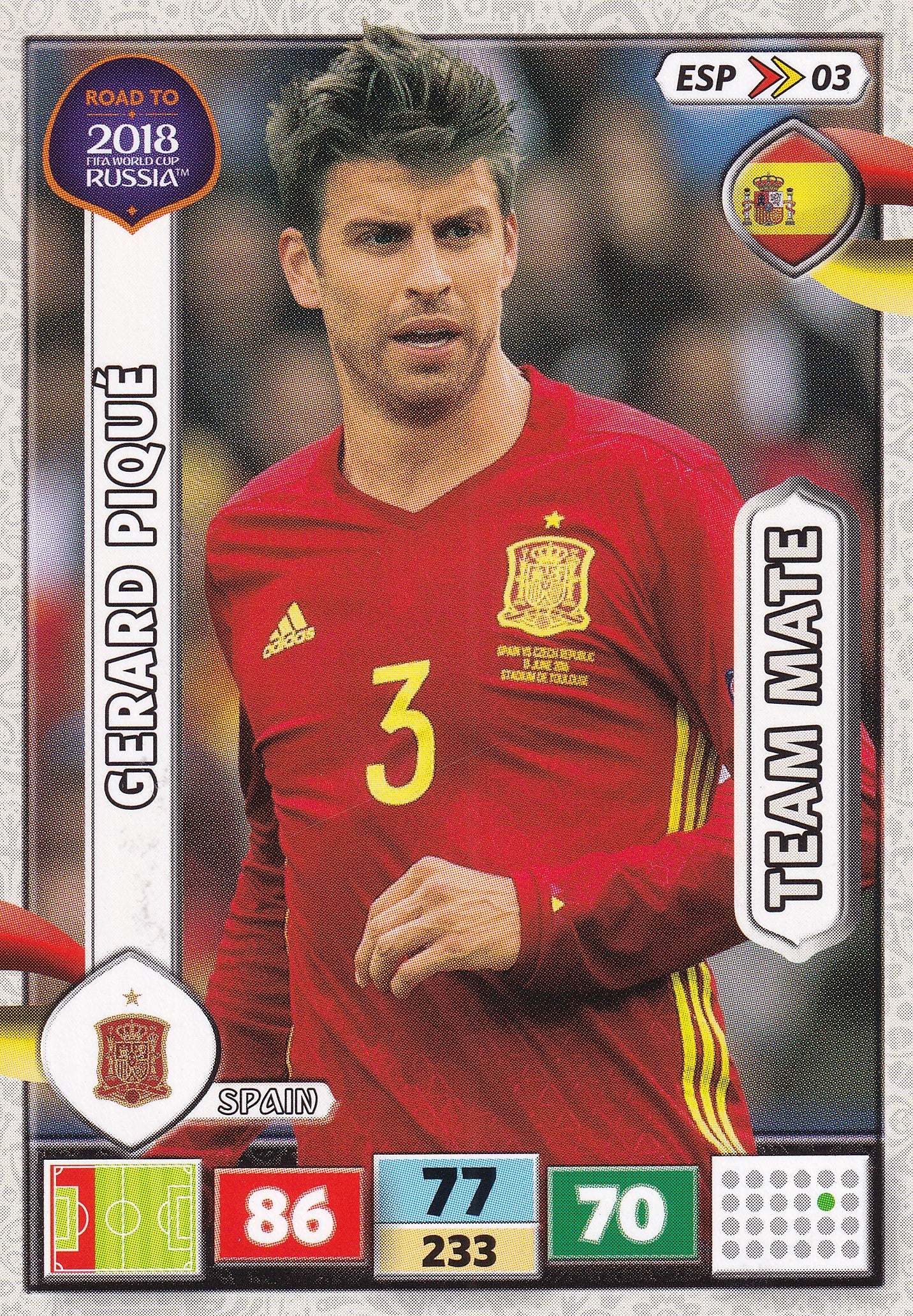 ESP-03. GERARD PIQUÉ - SPAIN