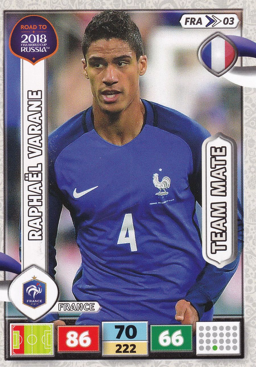 FRA-03. RAPHAËL VARANE - FRANCE