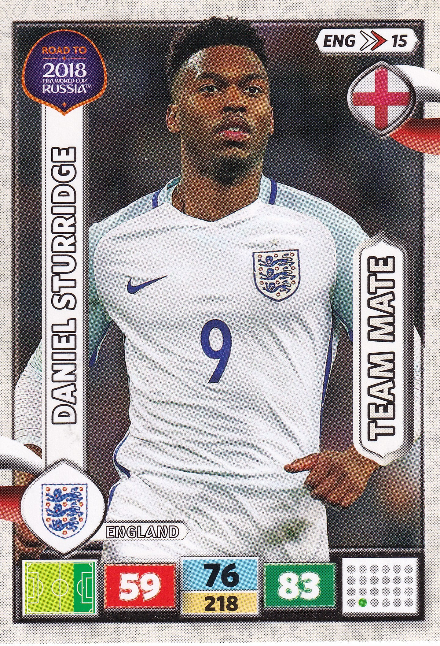 ENG-15. DANIEL STURRIDGE - ENGLAND