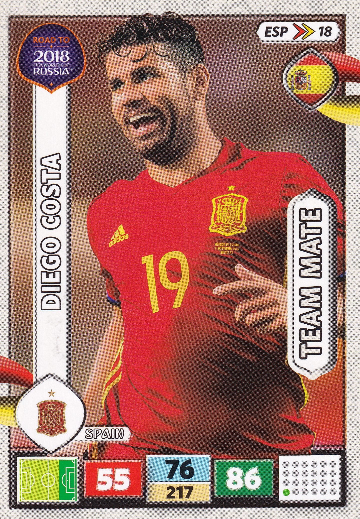 ESP-18. DIEGO COSTA - SPAIN