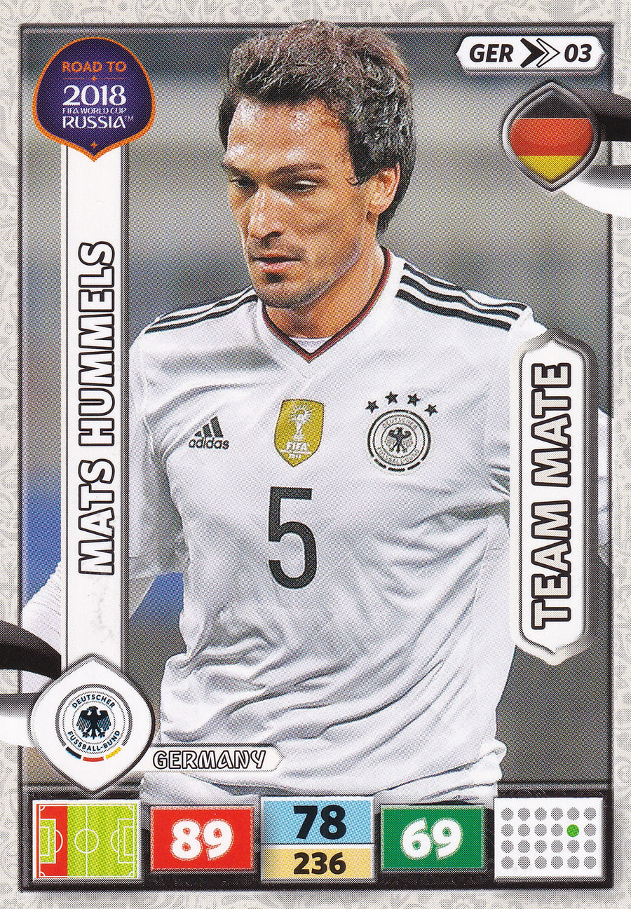 GER-03. MATS HUMMELS - GERMANY