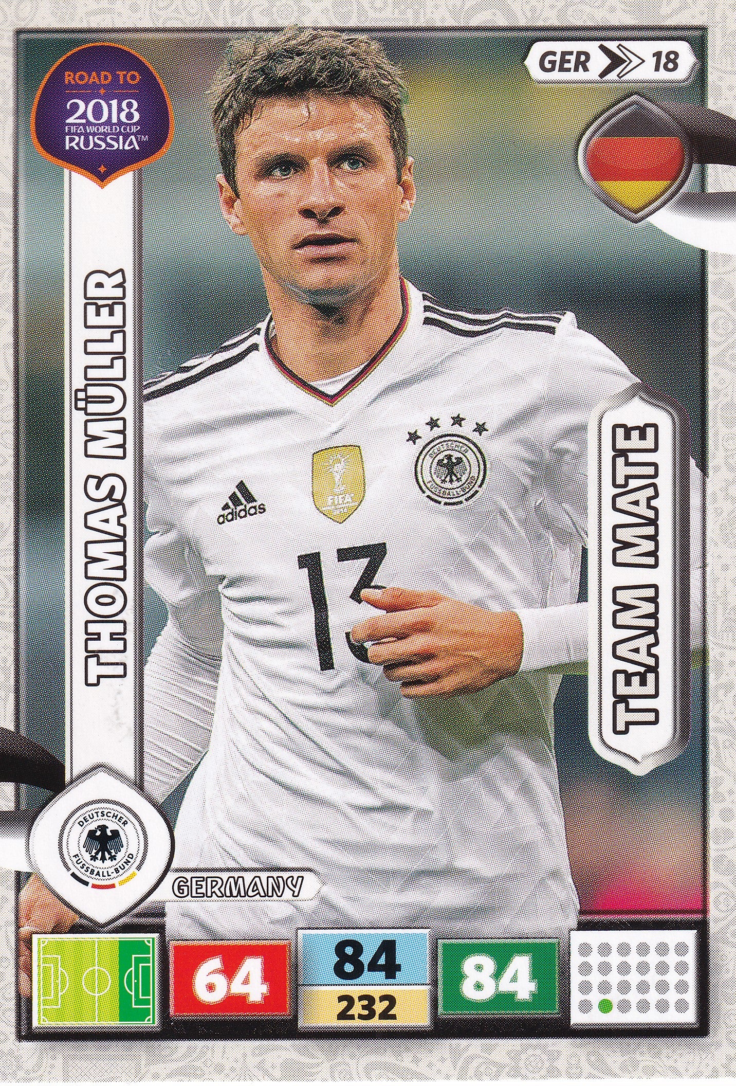 GER-18. THOMAS MÜLLER - GERMANY