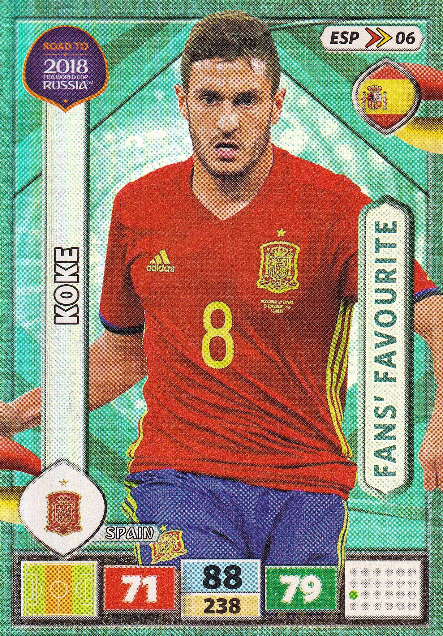 ESP-06. KOKE - SPAIN - FANS’ FAVOURITE