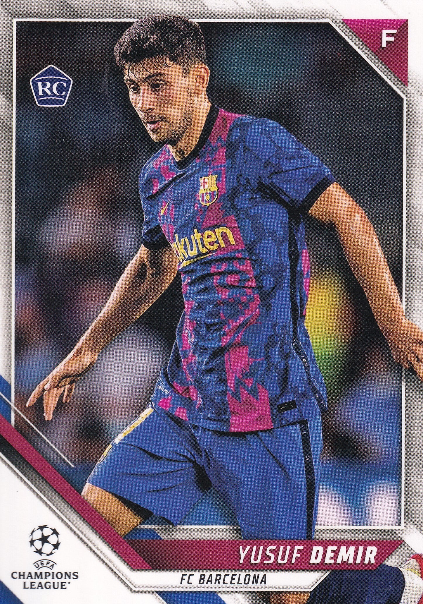140. YUSUF DEMIR - FC BARCELONA - ROOKIE CARD