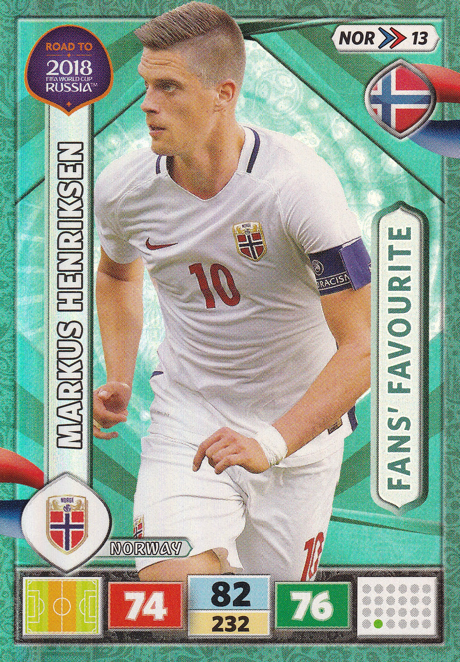 NOR-13. MARKUS HENRIKSEN - NORWAY - FANS’ FAVOURITE