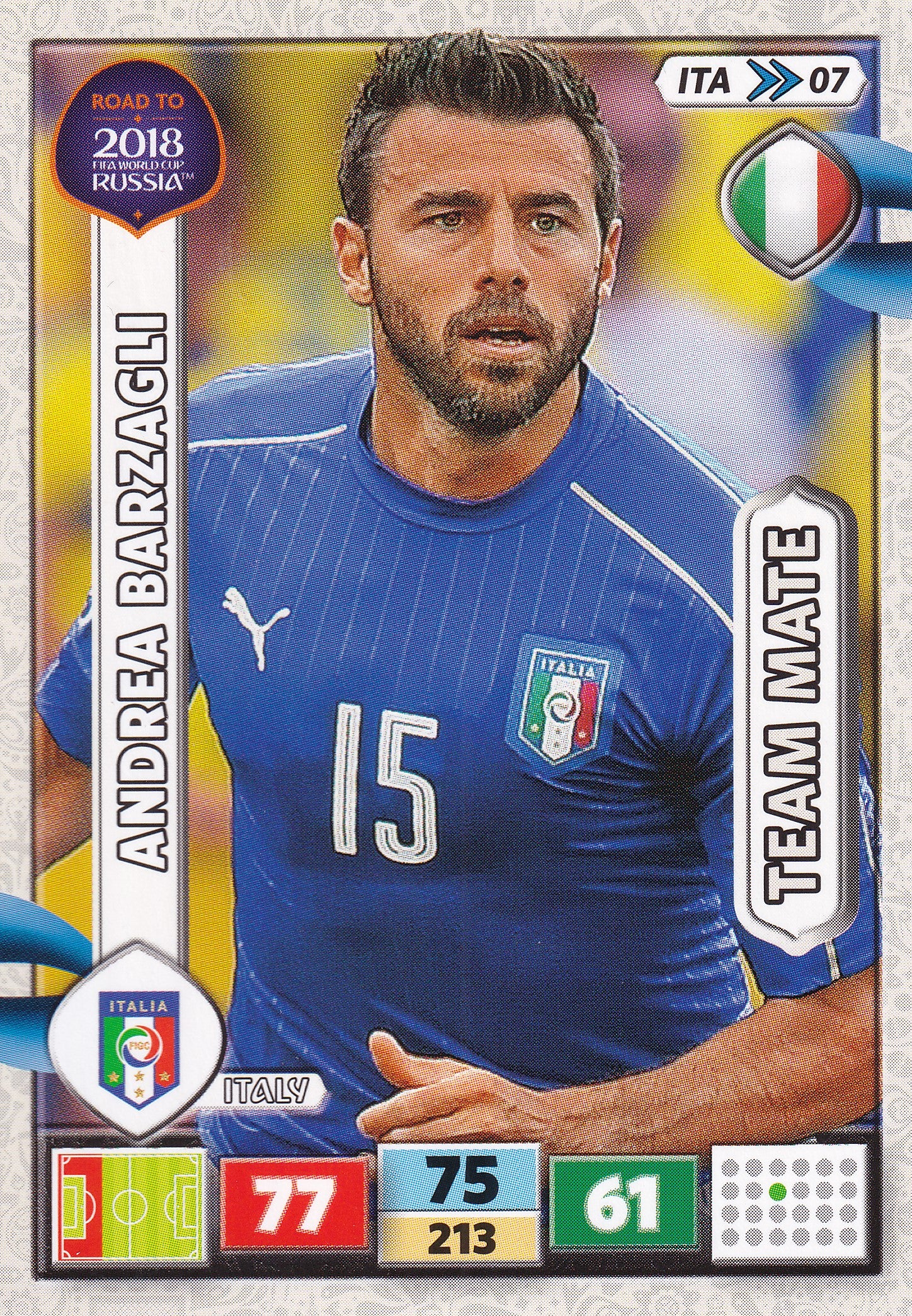 ITA-07. ANDREA BARZAGLI - ITALY