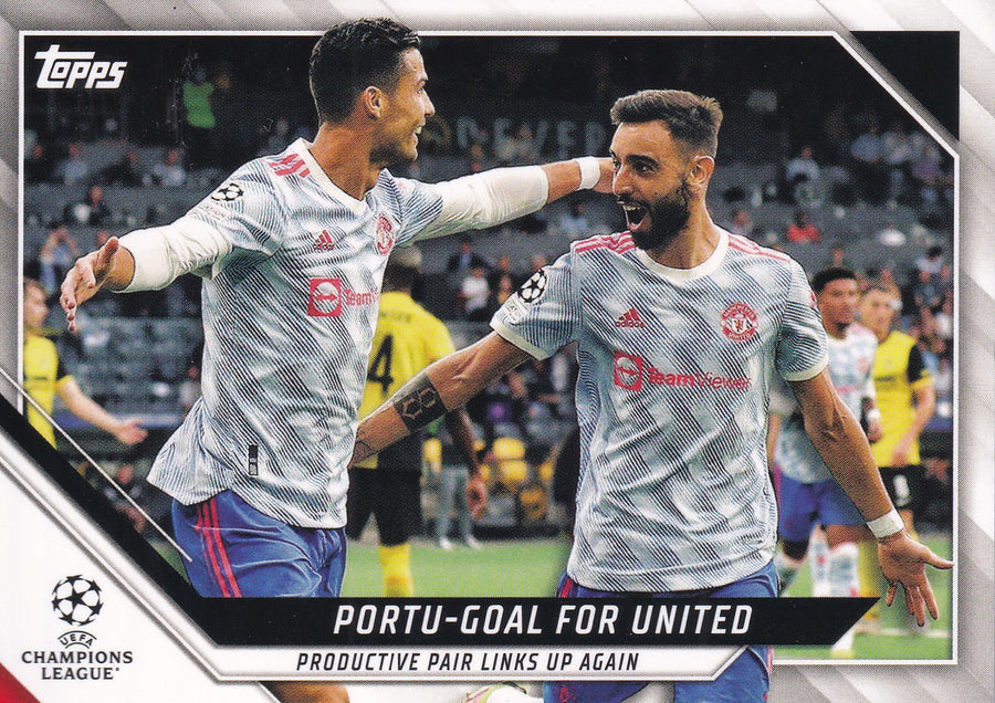128. PORTU-GOAL FOR UNITED - PRODUCTIVE PAIR LINKS UP AGAIN