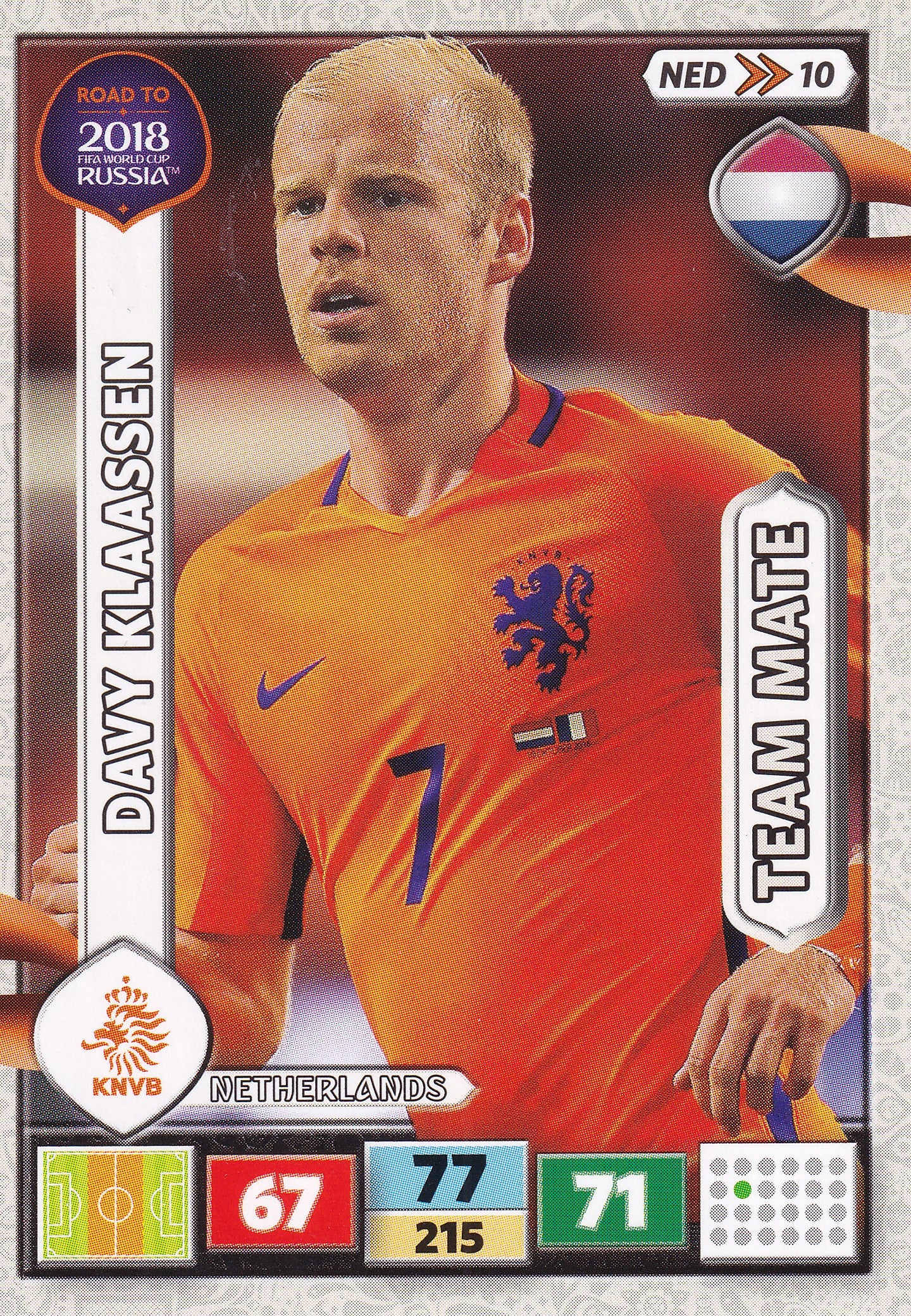 NED-10. DAVY KLAASSEN - NETHERLANDS